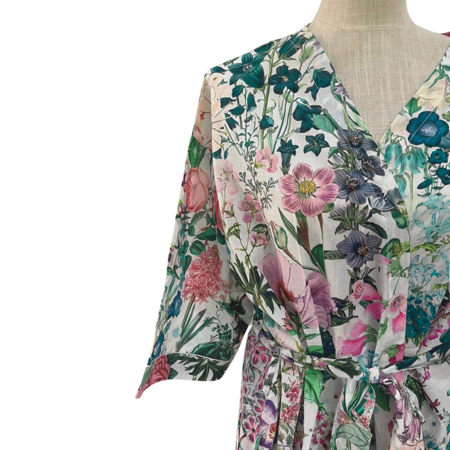 Kimono - Pansies