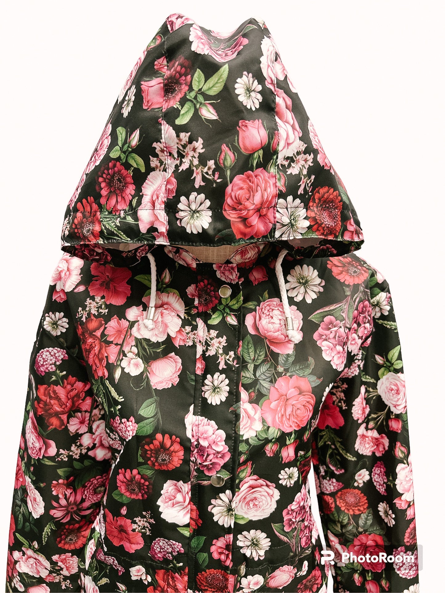 Cambridge Parka - Peony Ebony