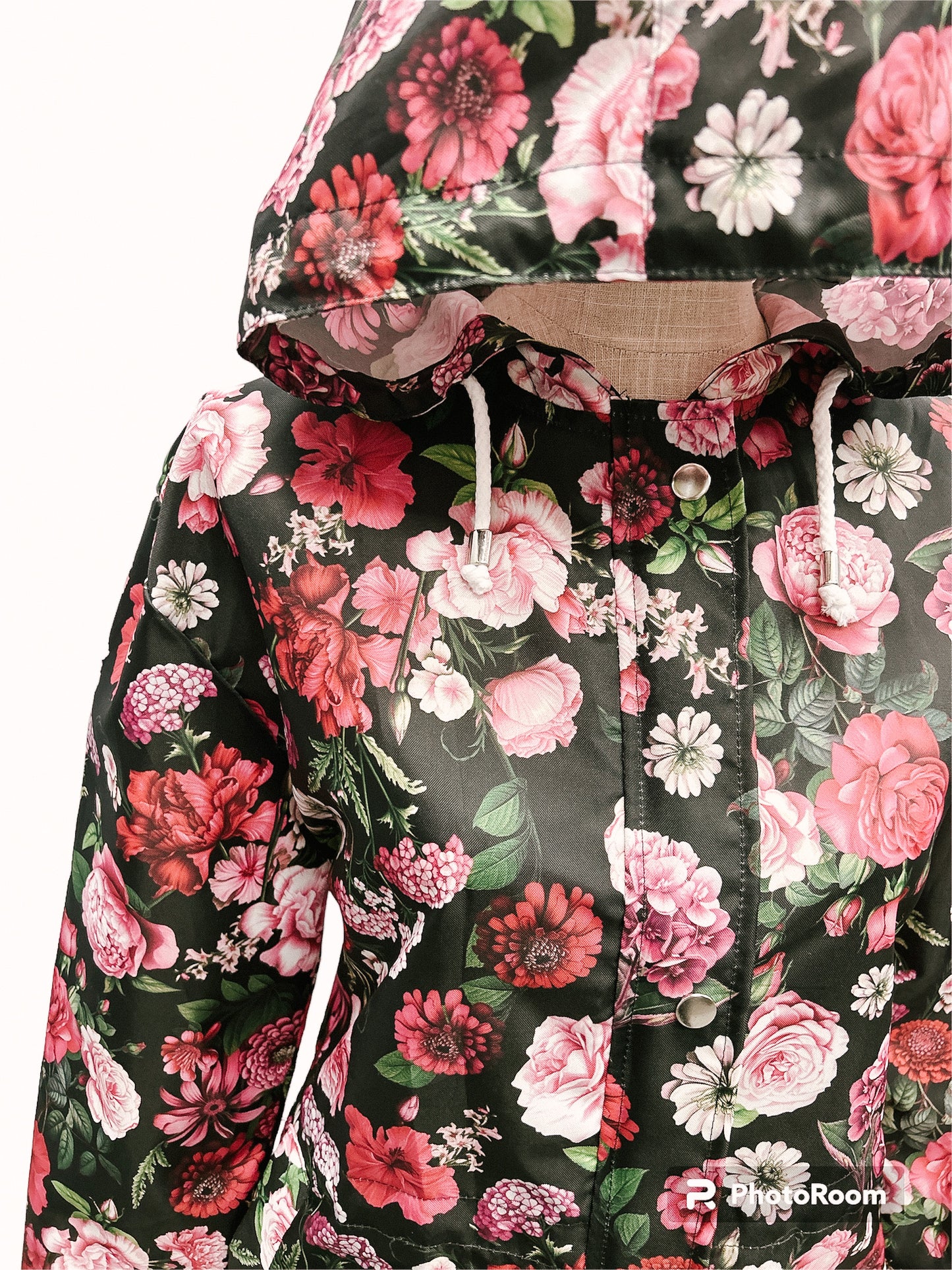 Cambridge Parka - Peony Ebony