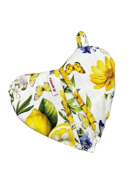 Pot Holder Springtime Blue