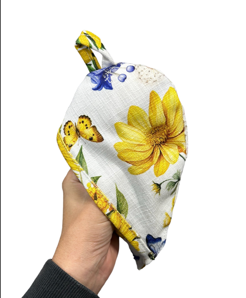Pot Holder Springtime Blue