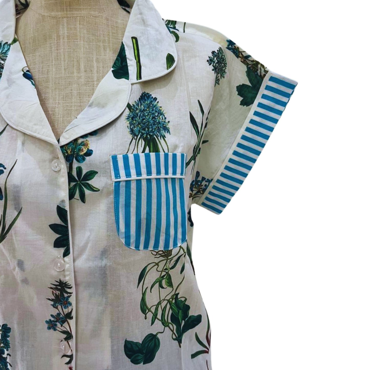 Short Set Pyjamas - True Blue