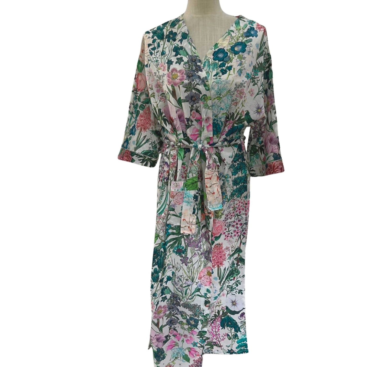 Kimono - Pansies