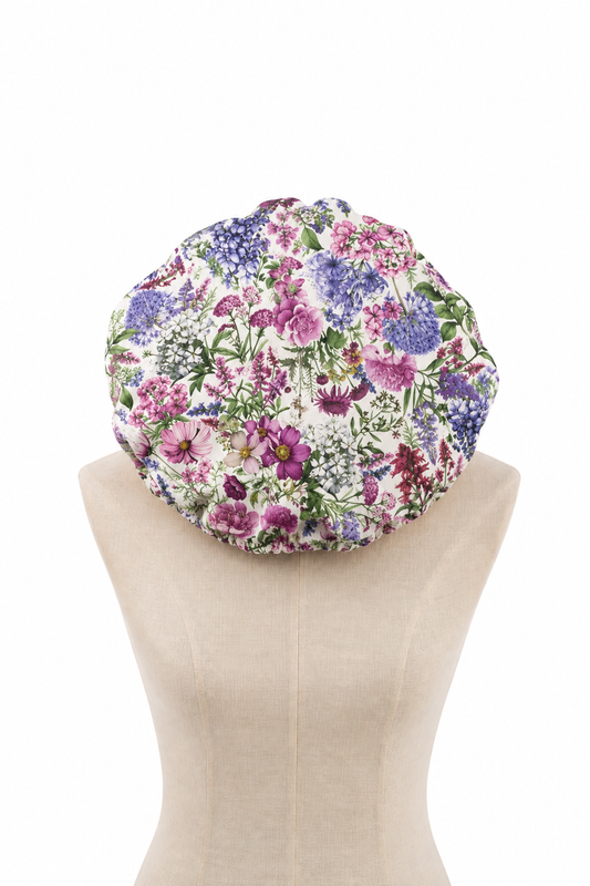 Shower Cap - Pansies