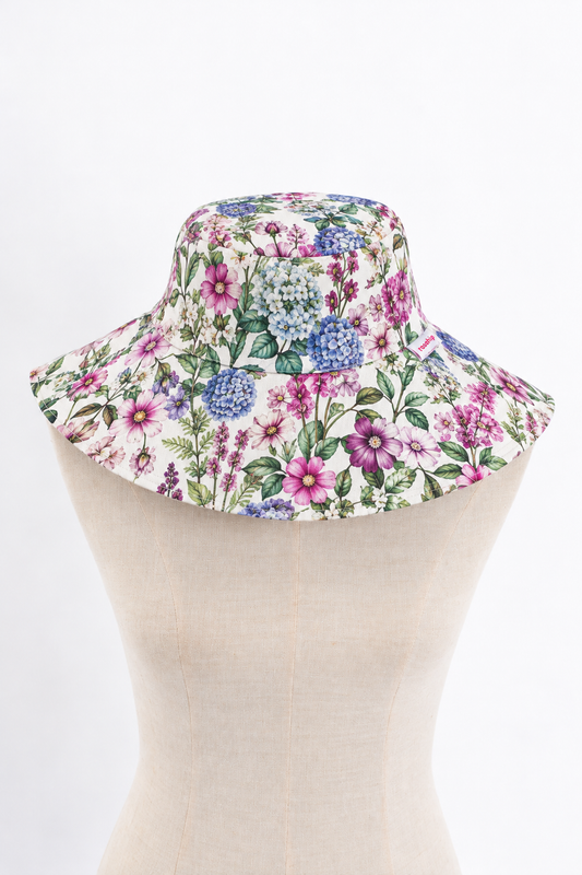 Sun Hat Pansies