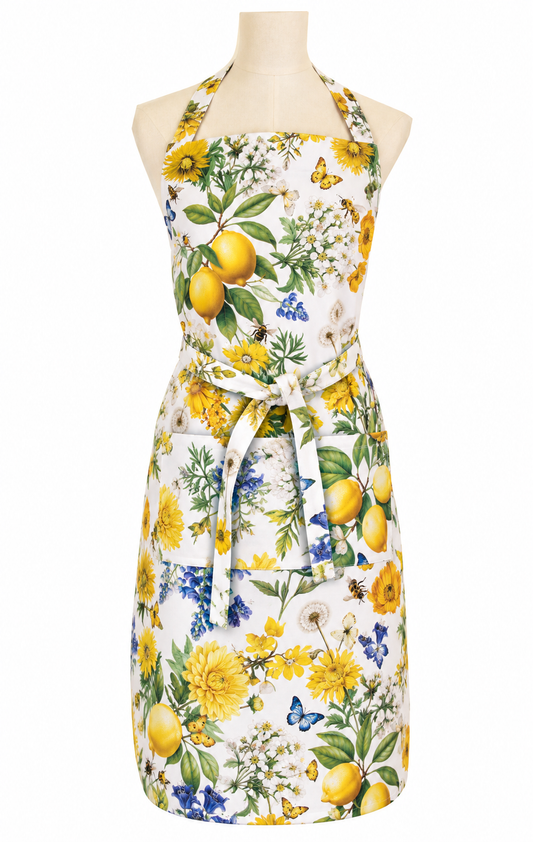 Apron Springtime Blue