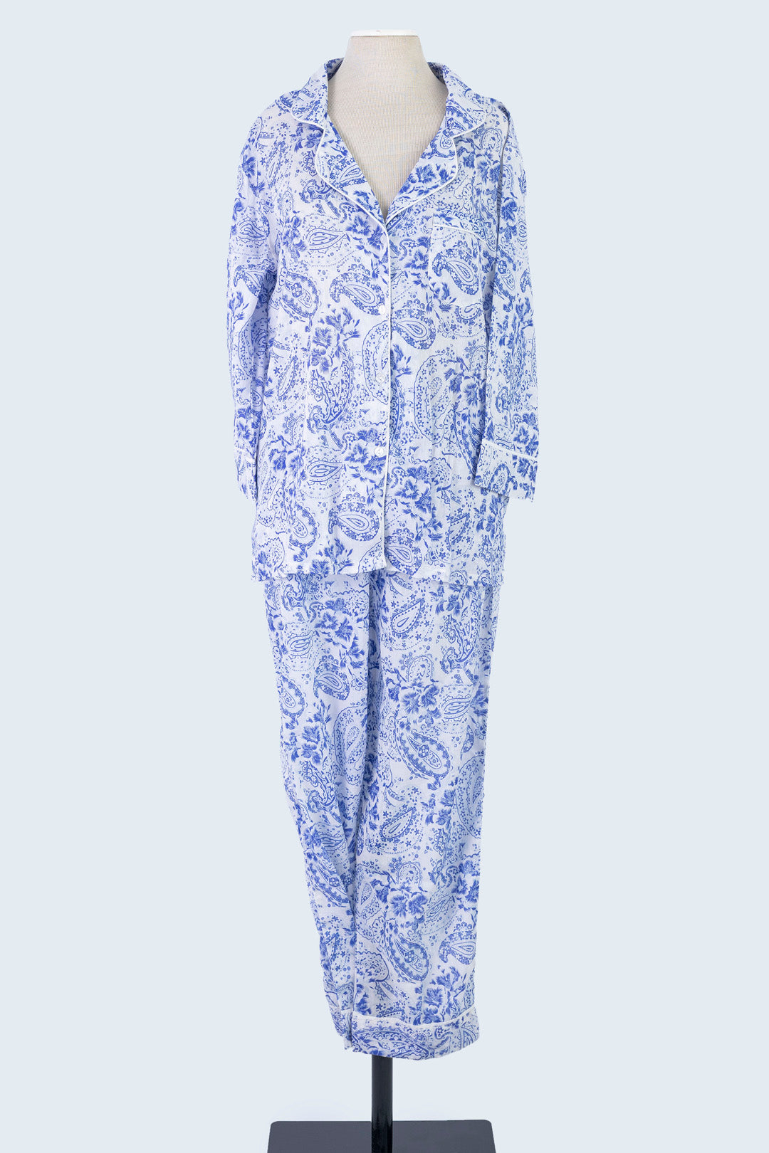 Long Set Pyjamas - Periwinkle