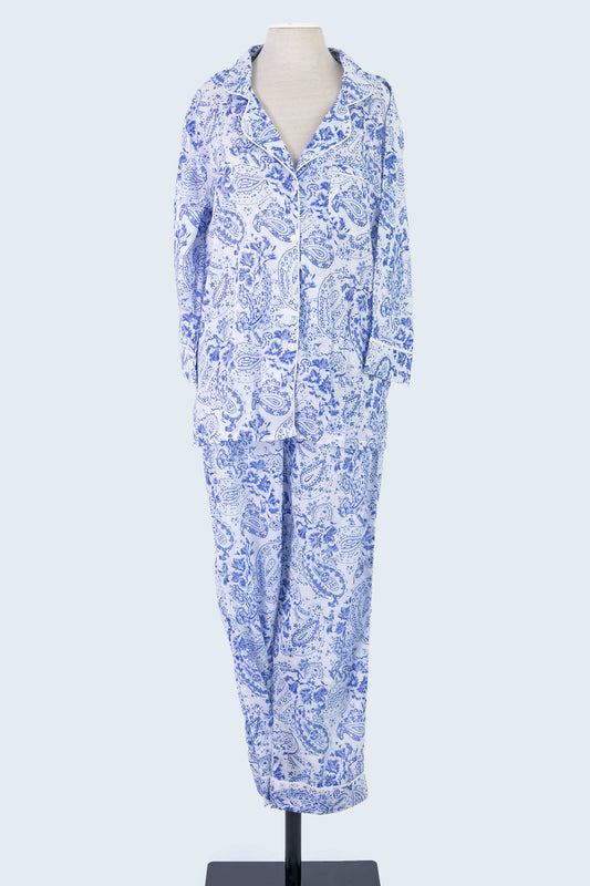 Long Set Pyjamas - Periwinkle