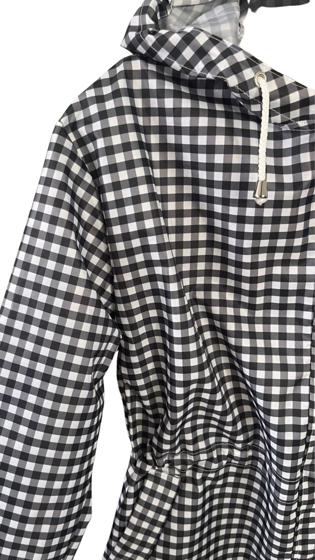 Cambridge Parka - Gingham Black